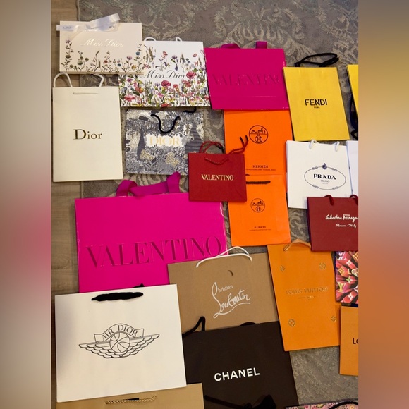 8x10” Luxury Designer Shopping Bag Art - Picture 7 of 10